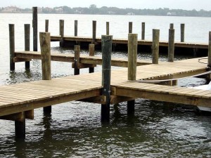 Dock pilings