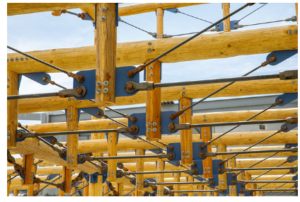 Gun Barrel Pilings