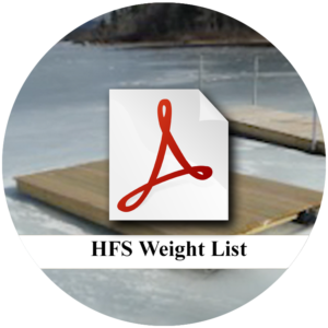 Highland-Floating-Dock-System-Weight-List