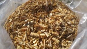 closeup of animal shavings, animal bedding from Building Products Plus in Houston