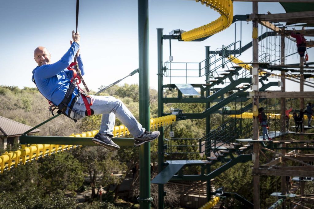 top 10 ropes courses near houston texas natural bridge caverns twisted trails