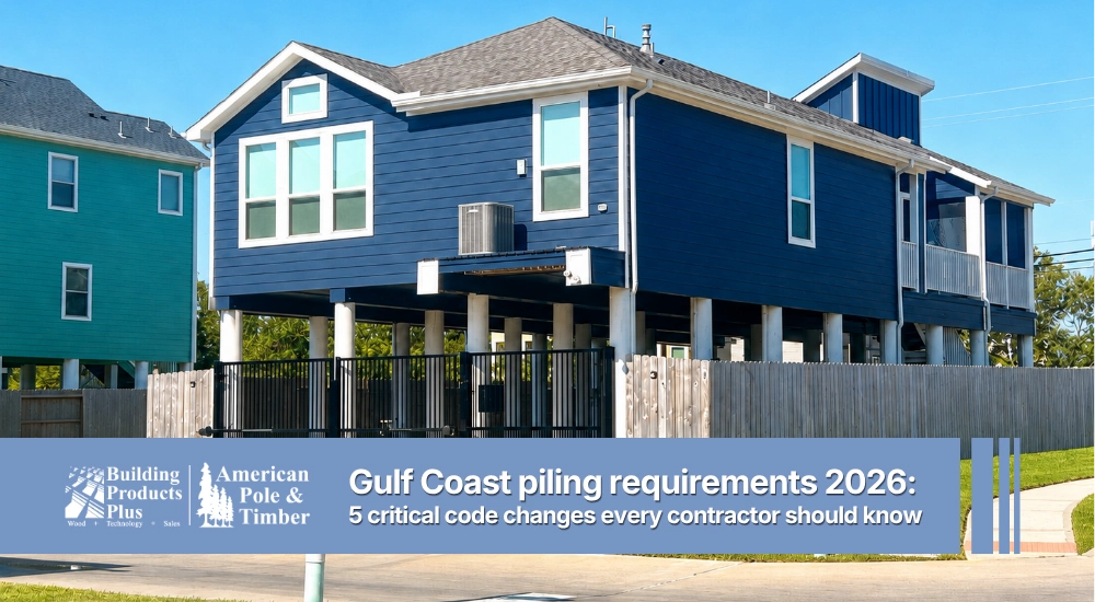 gulf coast piling requirements elevated coastal home on structural pilings